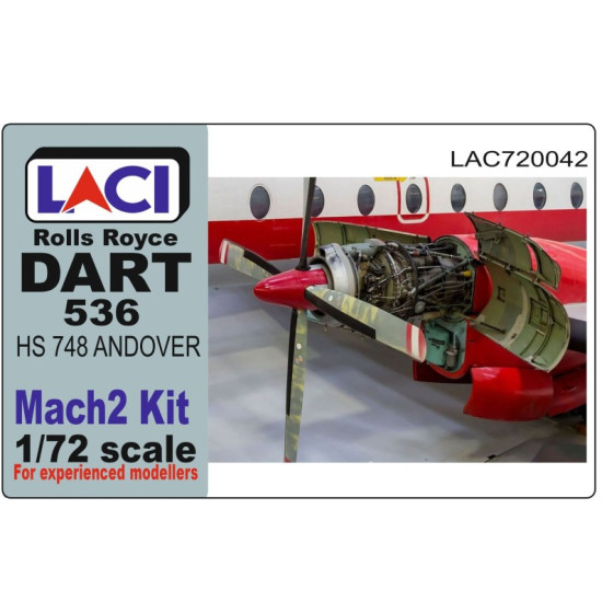 Laci 720042 1/72 Hs 748 Androver Mach2 Rr Dart 536