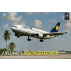 X-scale 144011 1/144 A300b4-605 Lufthansa Long-range Wide-body Passanger Airliner