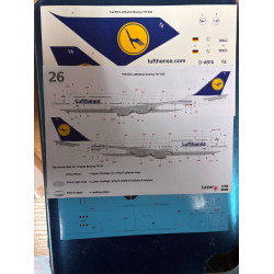 26decals 144-552 1/144 Lufthansa Boeing 747-830 Decal