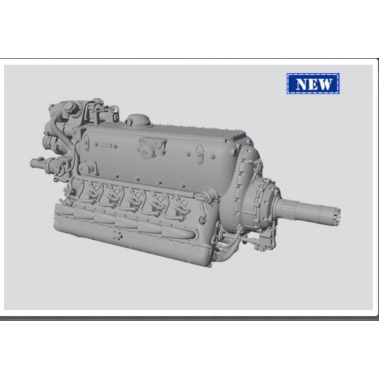 Print Scale Psr48025 1/48 Packard V-1650 Merlin Aircraft Accessories