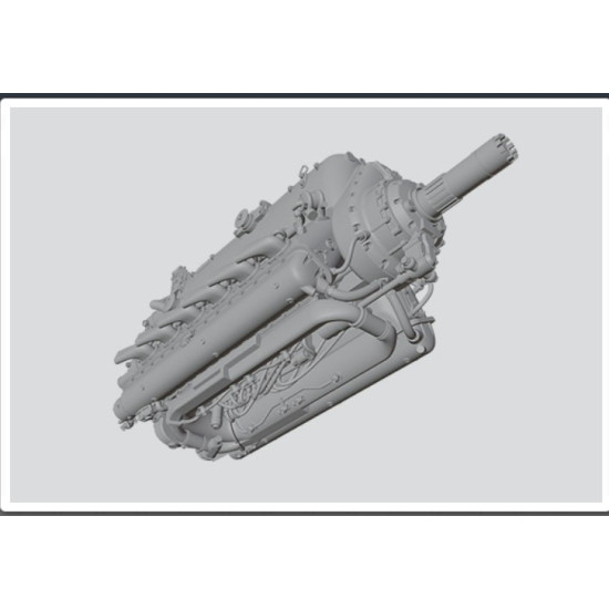 Print Scale Psr48025 1/48 Packard V-1650 Merlin Aircraft Accessories