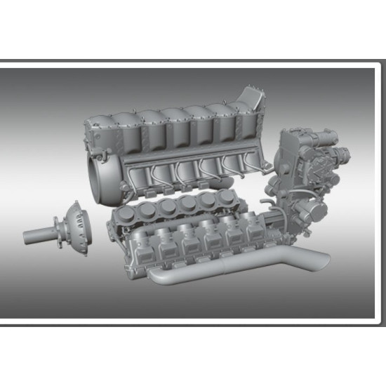 Print Scale Psr48026 1/48 Jnkers Jumo 211 Exhaust Pipe Type 1 Aircraft Accessories