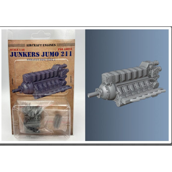 Print Scale Psr48028 1/48 Junkers Jumo 211 Exhaust Pipe Type 3 Aircraft Accessories