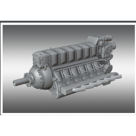 Print Scale Psr48028 1/48 Junkers Jumo 211 Exhaust Pipe Type 3 Aircraft Accessories