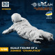 Spalah 29935 1/35 Figure Zombie Crawlface 3d Printed Resin Model Kit