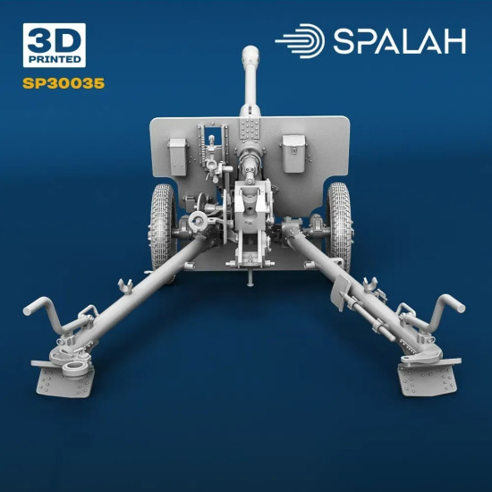 Spalah 30035 1/35 Scale Model Divisional Towed Gun M1942 Zis-3 Resin Model Kit
