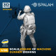 Spalah 30435 1/35 Figure Machine Gunner Dshkm 3d Printed Resin Model Kit