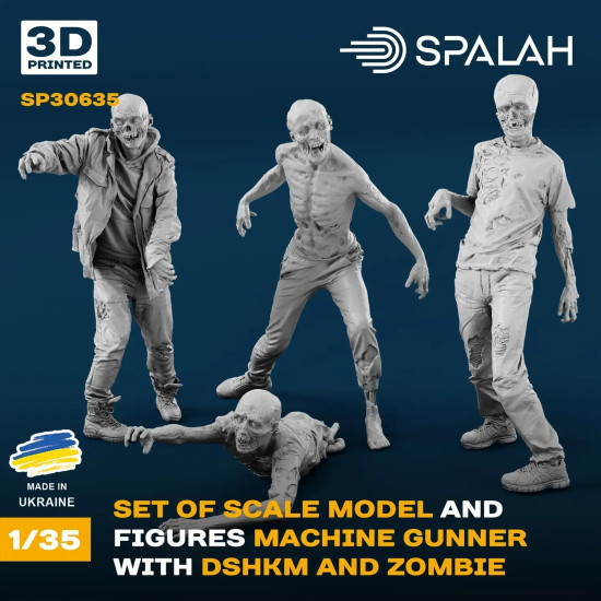 Spalah 29535 1/35 Set Of Scale Models Clothing Resin Model Kit