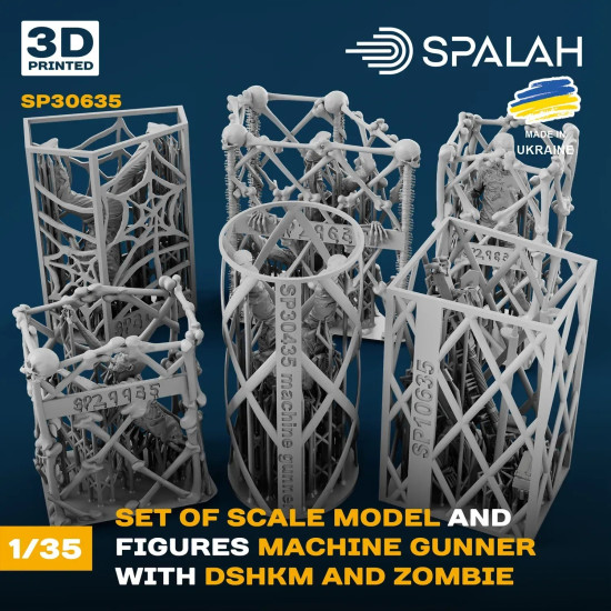 Spalah 29535 1/35 Set Of Scale Models Clothing Resin Model Kit