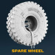 Spalah 31235 1/35 Wheels Michelin For Military Trucks Hemtt 9 Pcs 3d Resin Kit
