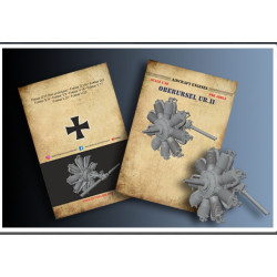 Print Scale Psr48034 1/48 Aircraft Engines Oberursel Ur Ii Aircraft Accessories