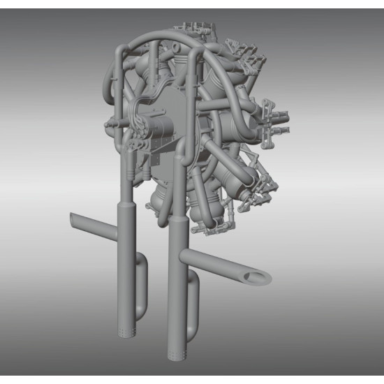 Print Scale Psr48043 1/48 Salmson P9 Aircraft Accessories