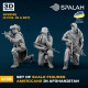 Spalah 32135 1/35 Set Of Figures Americans In Afghanistan 3d Resin Kit