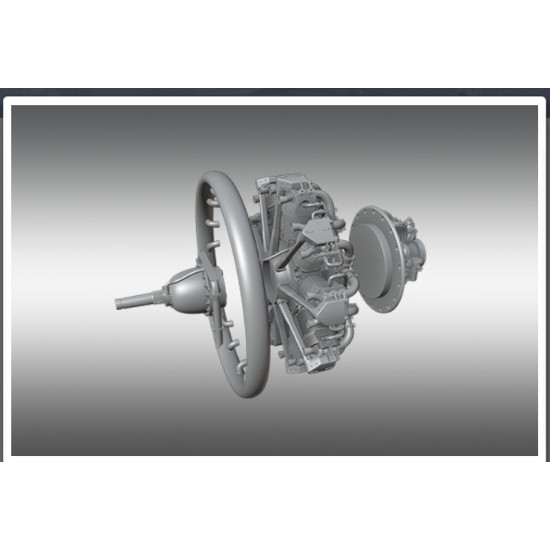 Print Scale Psr72020 1/72 Aircraft Engines Bristol Mercury Aircraft Accessories