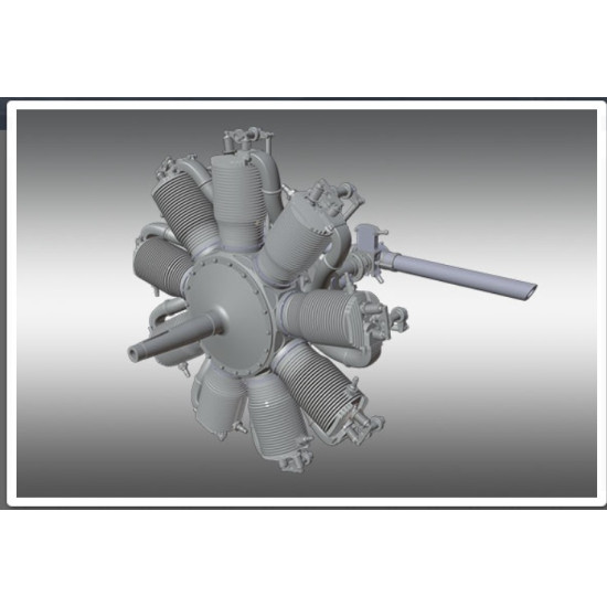 Print Scale Psr72022 1/72 Le Rhone 9j Aircraft Accessories