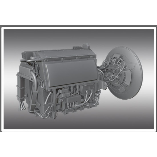 Print Scale Psr72024 1/72 Awg-10 Apg-59 Radar For Phantom Ii F-4 J/S Resin Model