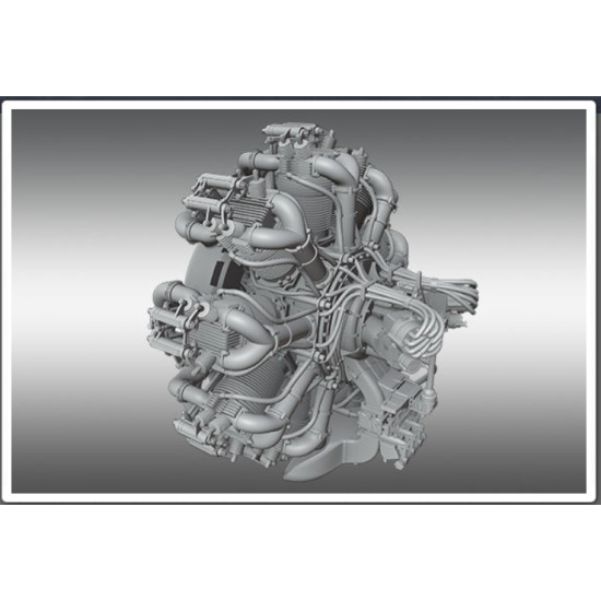 Print Scale Psr72027 1/72 Bristol Jupiter Resin Model