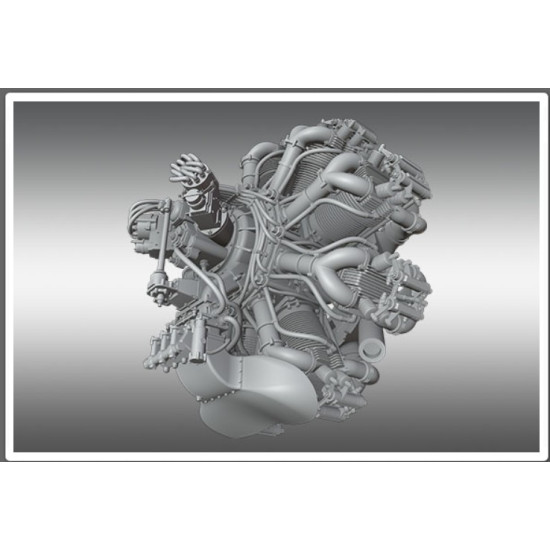 Print Scale Psr72027 1/72 Bristol Jupiter Resin Model