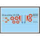 Print Scale Psm72015 1/72 Dewoitine D 520 Mask Decal W