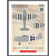 Print Scale Prs144-025 1/144 P-47d Razorback. D-day Invasion Stripes Decal For Aircraft