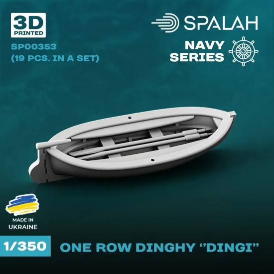 Spalah 00353 1/350 Boats For Kriegsmarine Bismarck Scharnhorst Gneisenau Tirpitz 19 Pcs