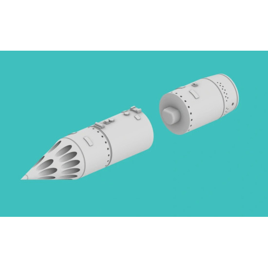 Rise144 Models Rm098 1/144 B-8m1 Rocket Pods 8x Aircraft Accessories