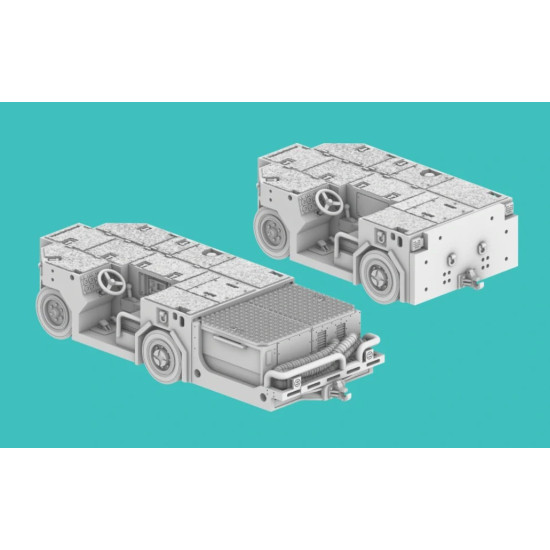 Rise144 Models Rm20001 1/200 Usn Stt Towing Tractor A/S32a-49 Long And Short Version Set