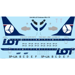 26decals 144-308 1/144 Lot Erj-175 Laser Decal