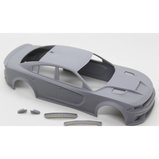 Diolex Dp24174 1/25 3d Print 2021 Dodge Charger Srt Hellcat Transkit For Amt