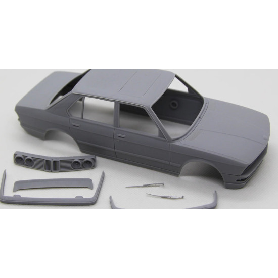 Diolex Dp24178 1/24 3d Print Resin Kit Bmw 5 Series E28 Stance Version With Bbs Kerscher Rx Wheels