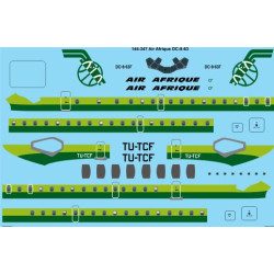 26decals 144-347 1/144 Air Afrique Douglas Dc-8-63 Laser Decal