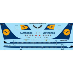 26decals 144-373 1/144 Lufthansa Boeing 737-130 Laser Decal