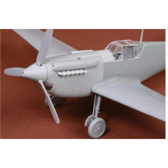 Sbs Buc-32002 1/32 Hispano Ha-1112 M1l Conversion Kit Spanish Bf-109 Version
