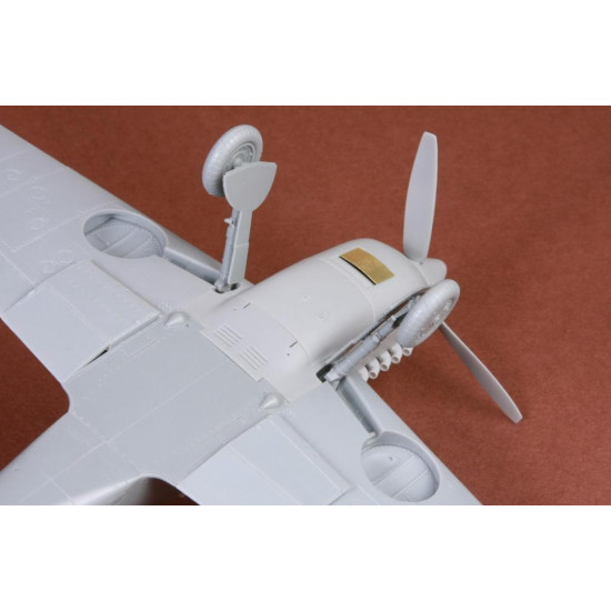 Sbs Buc-32002 1/32 Hispano Ha-1112 M1l Conversion Kit Spanish Bf-109 Version