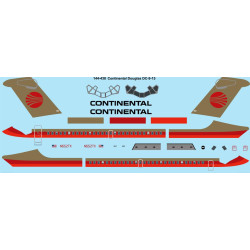 26decals 144-438 1/144 Continental Douglas Dc-9-15 Laser Decal