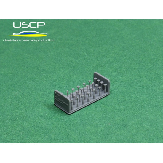 Uscp 24a121 1/24 Windshield Washer Nozzles Set Accessories Kit