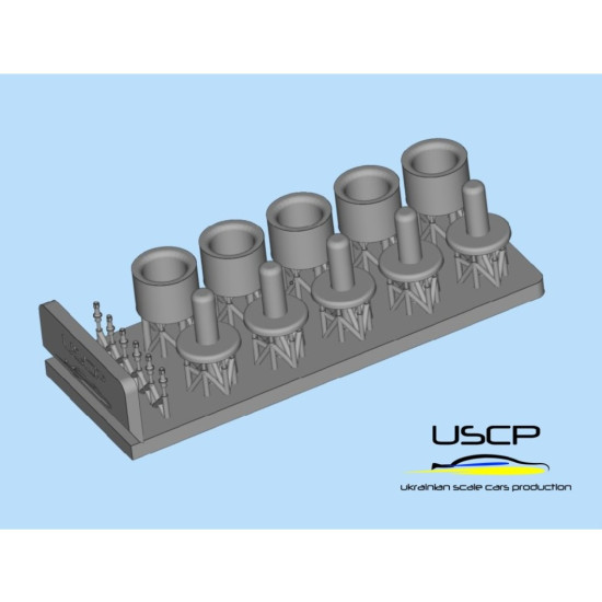 Uscp 24p144 1/24 Rotiform Lhr 18 Accessories Kit