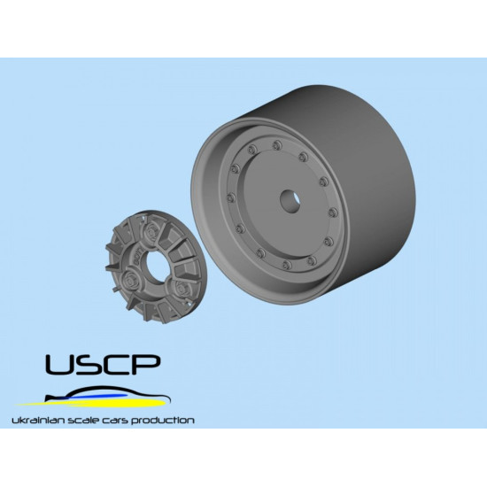 Uscp 24p199 1/24 Gotti R17 14 Accessories Kit