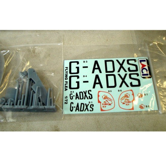 Laci 730007 1/72 Mignet Flying Flea G-adxs Resin Model