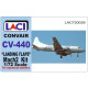 Laci 720039 1/72 Convair Cv-440 Landing Flaps For Mach2 Resin Model