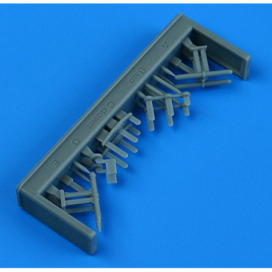 Quickboost 32350 1/32 Mig-21mf Antennas And Sensors For Trumpeter