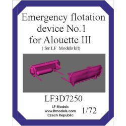 Lf Models 3d7250 1/72 Emergency Flotation Device No1 For Alouette Iii Lf Models