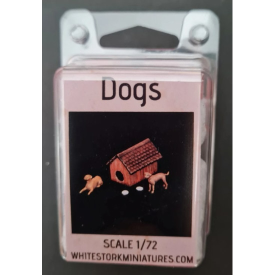 White Stork Miniatures F72006 1/72 Figures Gogs Resin, Unpainted, Unassembled Kit