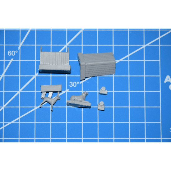 White Stork Miniatures F72006 1/72 Figures Gogs Resin, Unpainted, Unassembled Kit