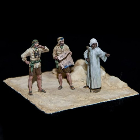 White Stork Miniatures F72007 1/72 British Sas Resin, Unpainted, Unassembled Kit