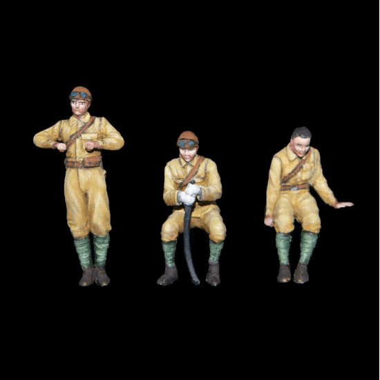 White Stork Miniatures F72013 1/72 Japanese Tankers Resin Unpainted Unassembled