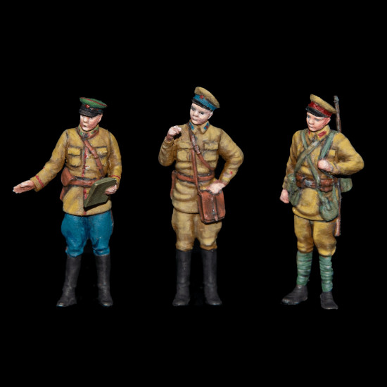 White Stork Miniatures F72017 1/72 Soviet Soldiers 1941 Resin Unpainted Unassembled