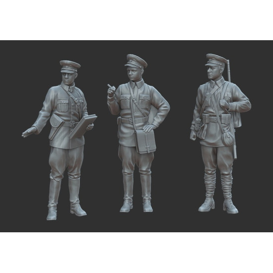 White Stork Miniatures F72017 1/72 Soviet Soldiers 1941 Resin Unpainted Unassembled