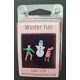 White Stork Miniatures F72019 1/72 Winter Fun Figures Civilians Resin Unpainted Unassembled