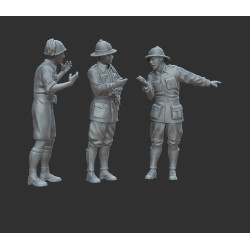 White Stork Miniatures F72020 1/72 Italian Infantri Accidenti Resin Unpainted Unassembled